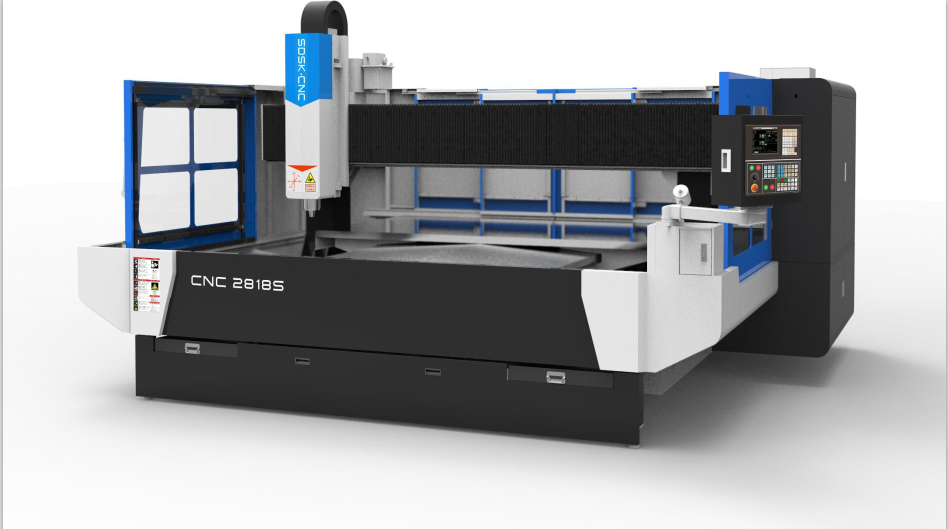 SDSK2818S    大型玻璃精雕機  玻璃磨邊打孔  茶幾玻璃面板打孔，煤氣灶面板打孔