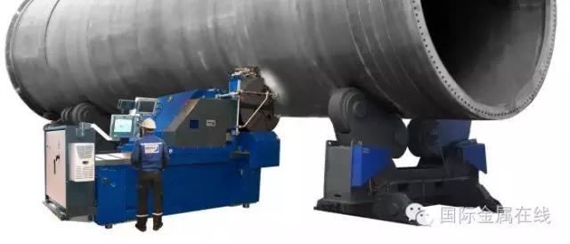 如何加工大口徑厚壁鋼管坡口，看芬蘭人的。。。